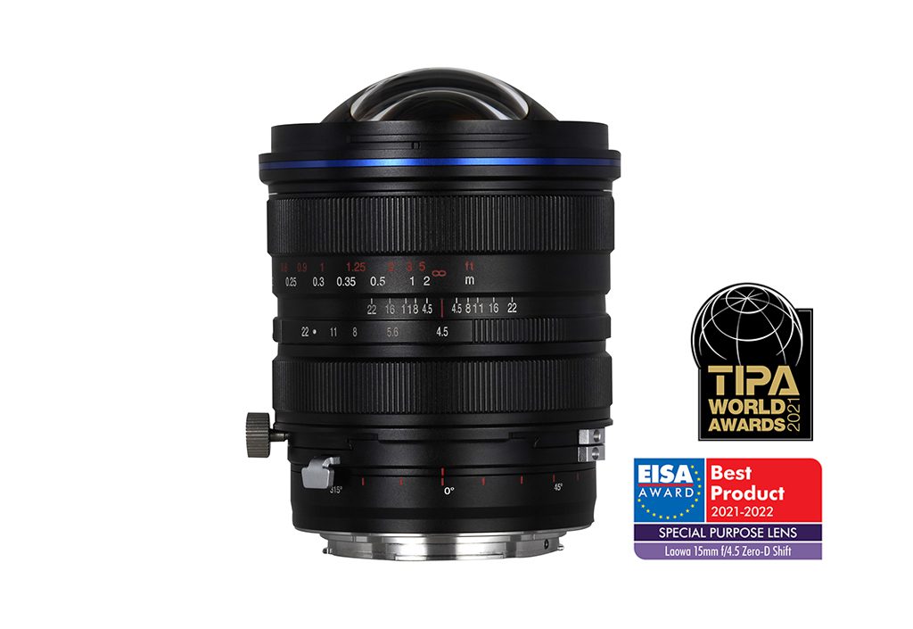 Ống kính Laowa 15mm f/4.5 Zero-D Shift