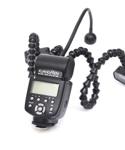 Đèn Macro Twin Flash đầu tiên trên thế giới được trang bị các tay khớp nối linh hoạt, chỉ số hướng dẫn GN-190 (tính bằng feet ở ISO 100), thời gian hồi đèn siêu nhanh và trọng lượng nhẹ. Đây chính là người bạn đồng hành hoàn hảo cho nhiếp ảnh Macro.