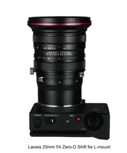 Laowa 20mm f/4 Zero-D Shift – ống kính shift ultra-wide chuyên nghiệp cho nhiếp ảnh kiến trúc và nội thất