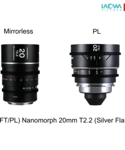 (MFT/PL) Ống kính Laowa Nanomorph 20mm T2.2