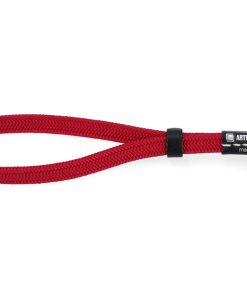 Dây đeo tay máy ảnh Artisan & Artist ACAM-311A bản dẹt bằng dây lụa màu đỏ rượu vang