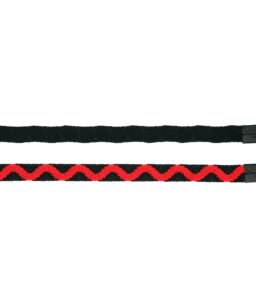 Dây đeo máy ảnh Artisan & Artist ACAM-318 Silk Strap họa tiết sóng Nhật Bản truyền thống Sasanami (phiên bản dài) – làm từ lụa tết cao cấp Kyoto, kết hợp da đen