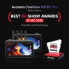 Màn hình Accsoon CineView M7 Pro – All‑in‑One, vừa phát (TX) vừa thu (RX) tín hiệu không dây