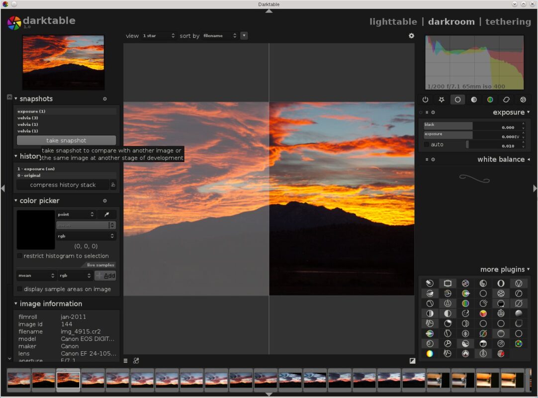 Darktable là phần mềm xử lý ảnh RAW mã nguồn mở (Open Source) hoàn toàn miễn phí